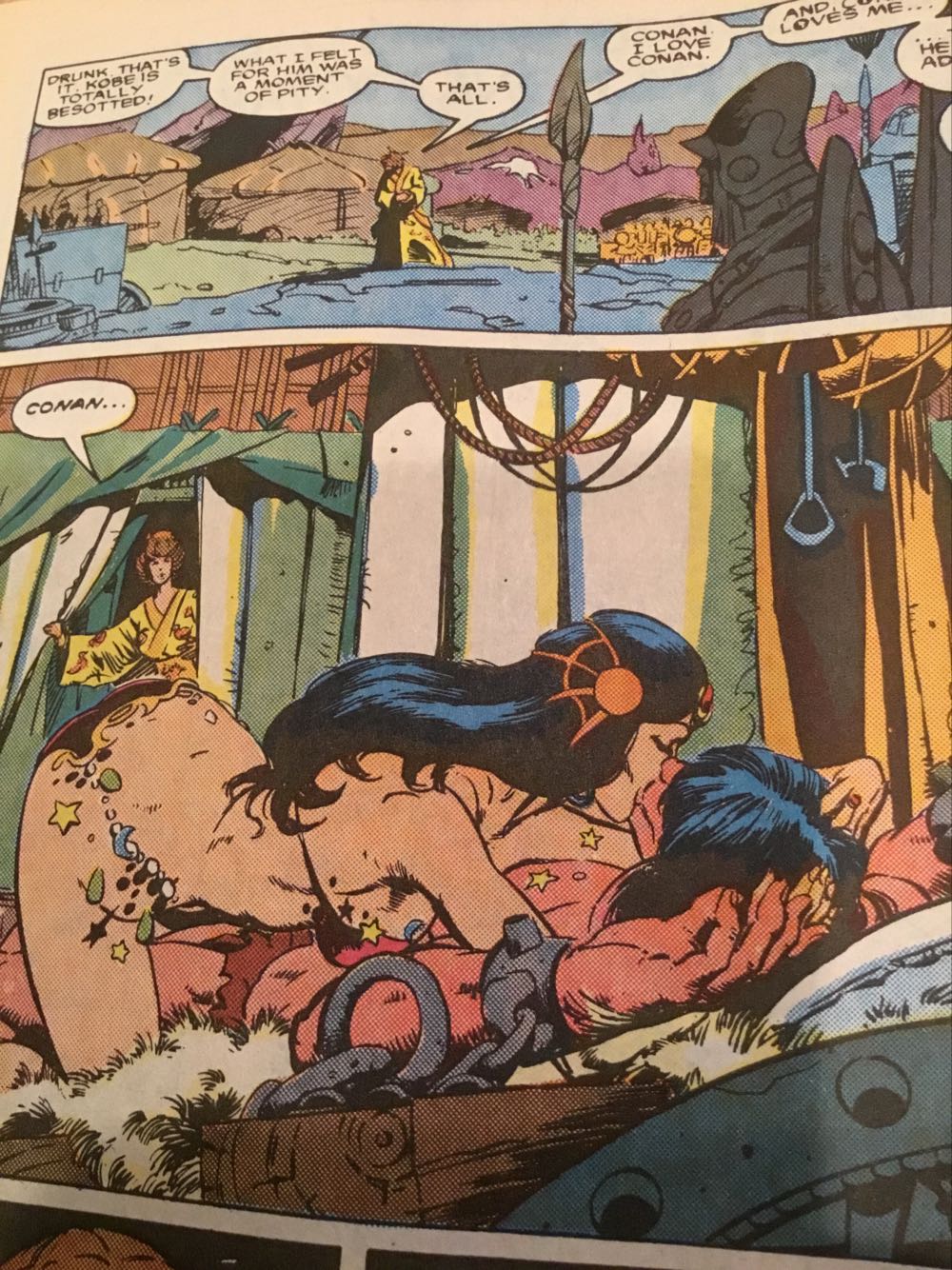 Conan The Barbarian - Marvel (208 - Jul 1988) comic book collectible - Main Image 3