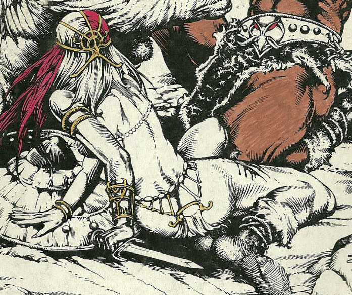 Conan The Barbarian (1970) - Marvel Comics Group (132 - Mar 1982) comic book collectible [Barcode 071486028635] - Main Image 3