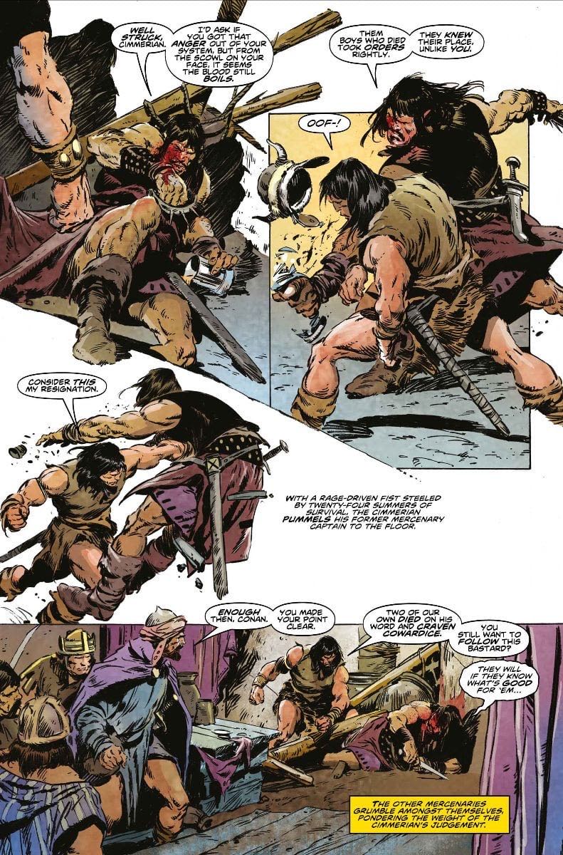 Conan The Barbarian - Marvel Comics (180 - Mar 1980) comic book collectible [Barcode 071486028635] - Main Image 4