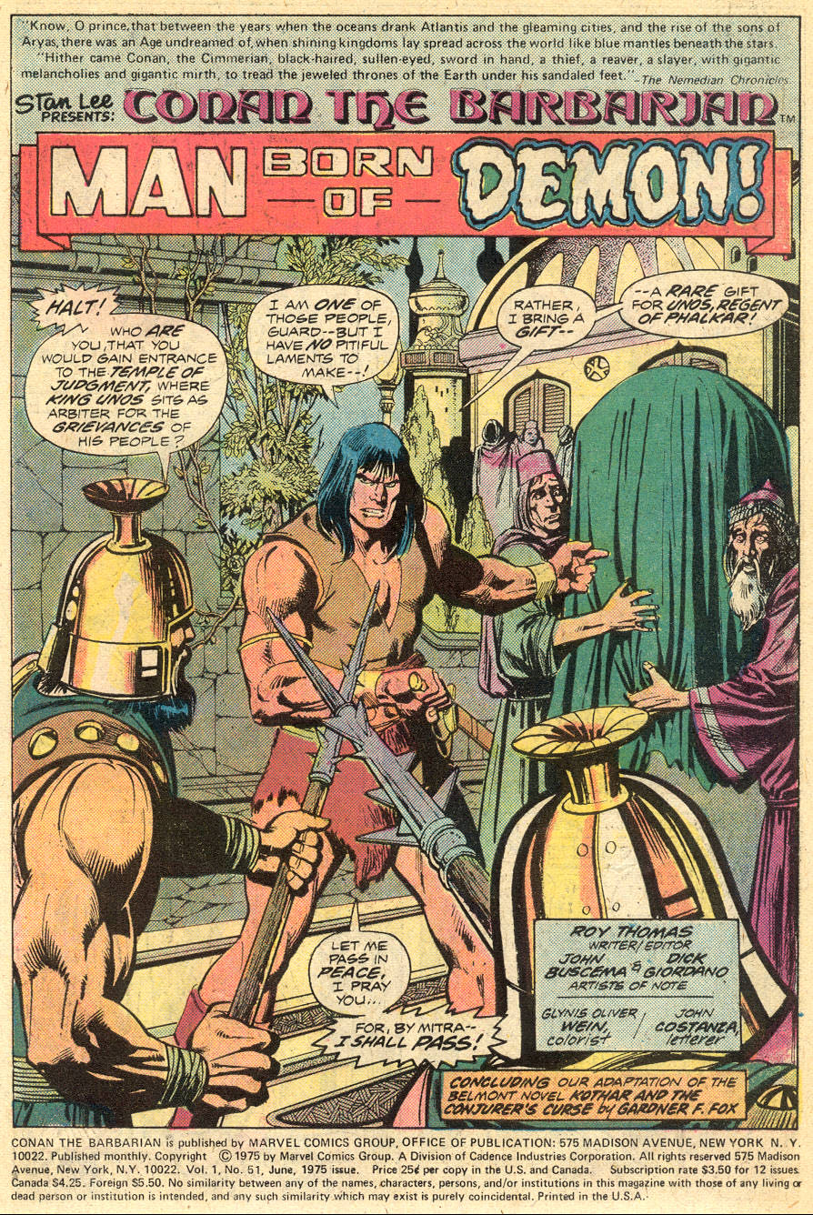 Conan The Barbarian Vol. 1 - Marvel Comics (238 - Nov 1990) comic book collectible - Main Image 3