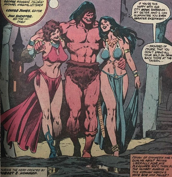 Conan The Barbarian - Marvel Comics Group (121 - Apr 1981) comic book collectible [Barcode 071486024989] - Main Image 2