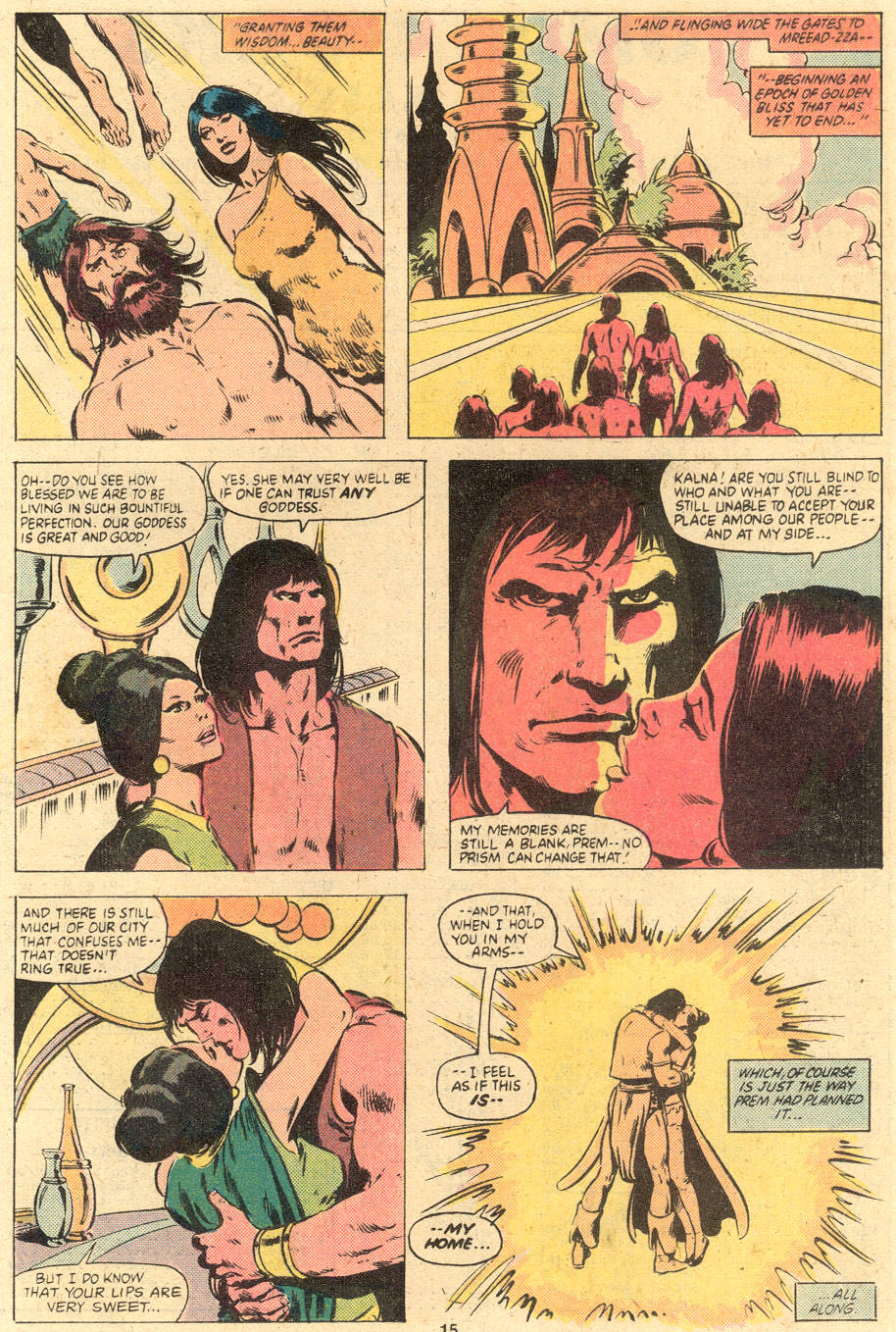 Conan The Barbarian - Marvel Comics Group (121 - Apr 1981) comic book collectible [Barcode 071486024989] - Main Image 4