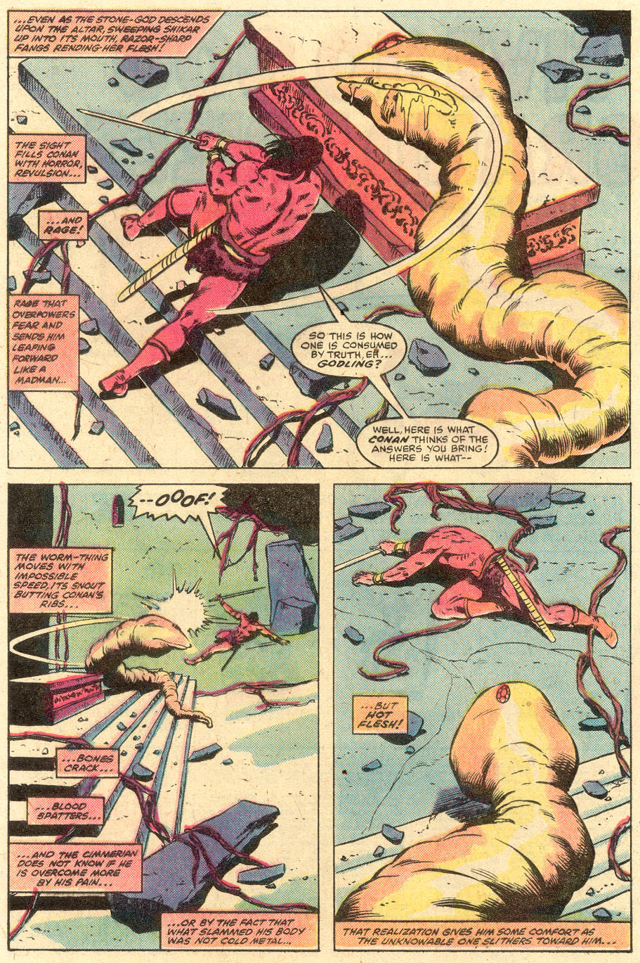 Conan The Barbarian - Marvel Comics Group (126 - Sep 1981) comic book collectible [Barcode 071486024989] - Main Image 4