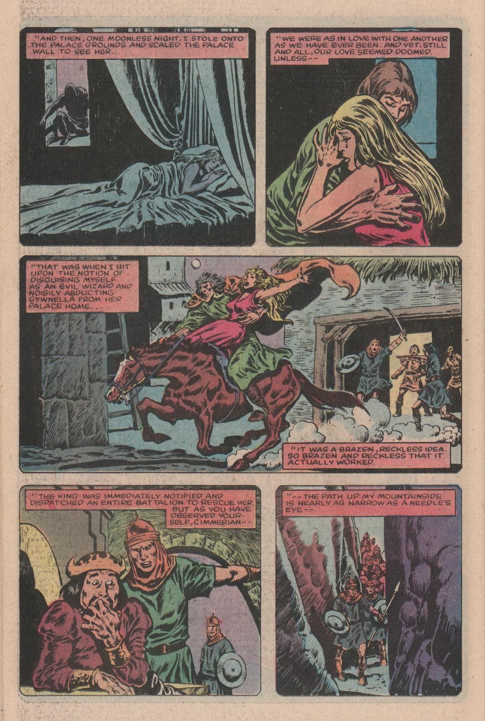 Conan The Barbarian - Marvel Comics (157 - Apr 1984) comic book collectible [Barcode 071486024989] - Main Image 3