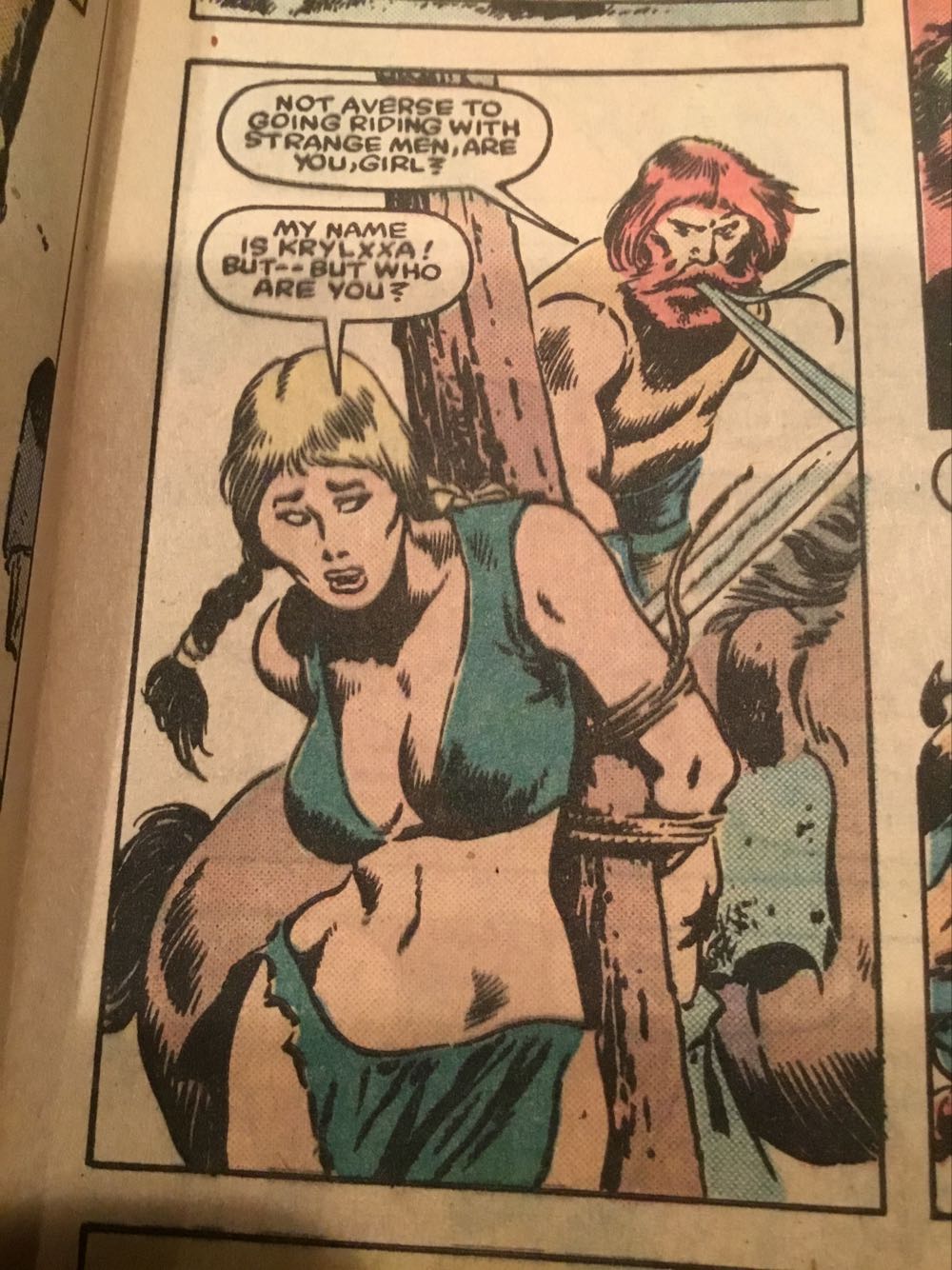 Conan The Barbarian - Marvel Comics Group (163 - Oct 1984) comic book collectible [Barcode 071486024989] - Main Image 3