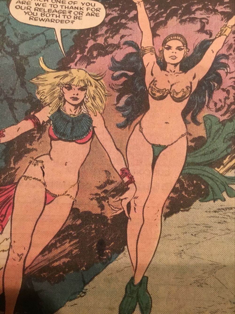 Conan The Barbarian - Marvel Comics Group (164 - Nov 1984) comic book collectible [Barcode 071486024989] - Main Image 4