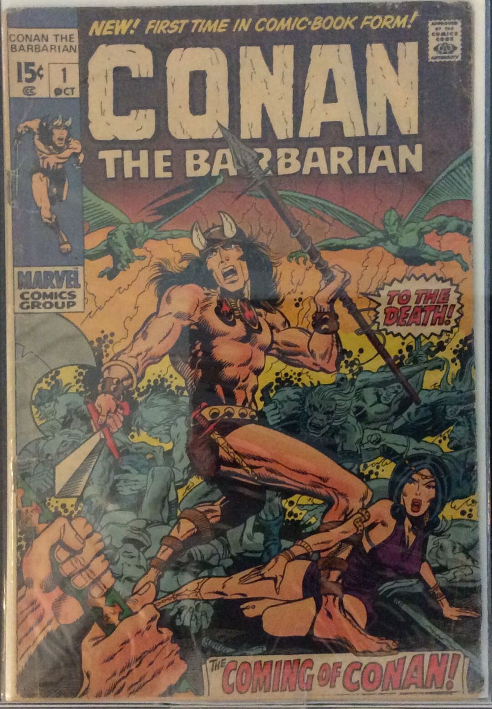Conan The Barbarian - Marvel Comics (1 - 10/1970) comic book collectible - Main Image 2