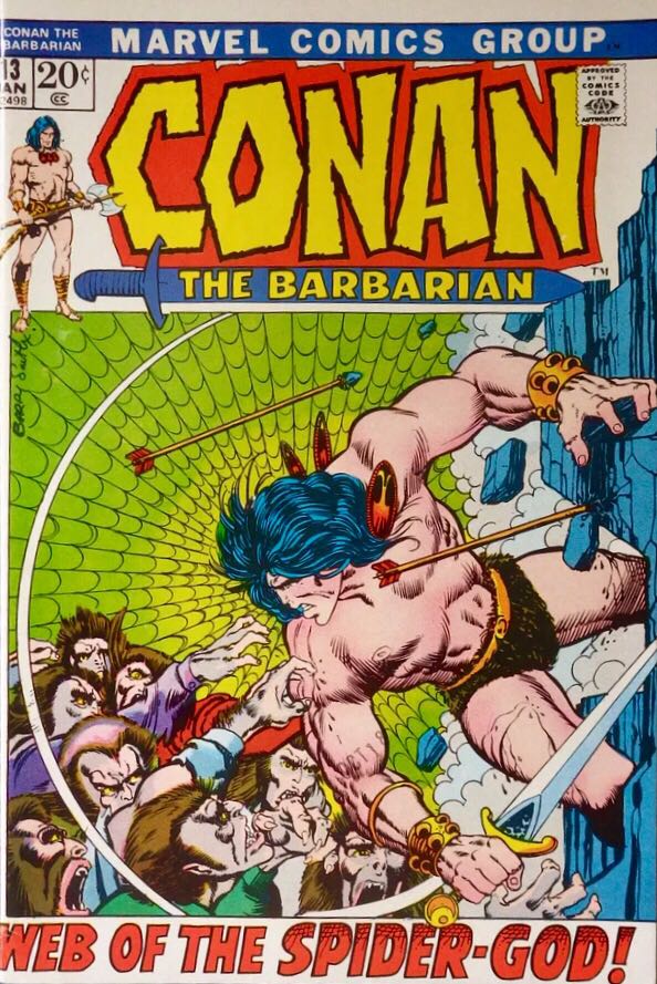 Conan The Barbarian - Marvel Comics (13 - Jan 1972) comic book collectible - Main Image 1