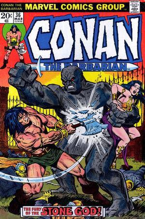 Conan The Barbarian - Marvel Comics Group (36 - Mar 1974) comic book collectible [Barcode 071486024989] - Main Image 1
