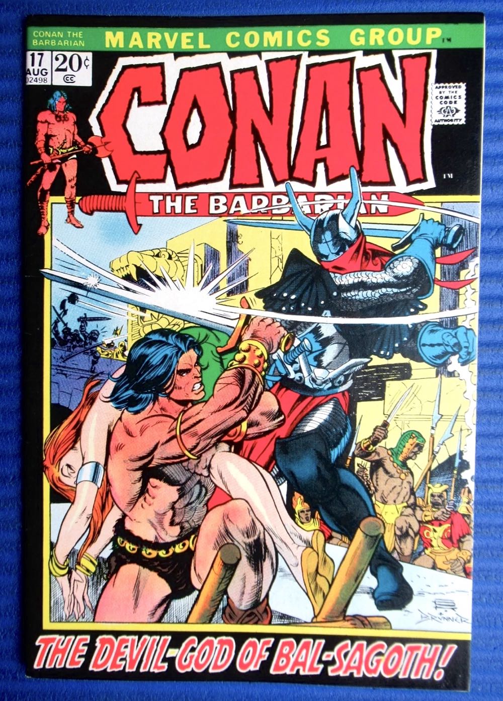 Conan The Barbarian - Marvel Comics Group (17 - Aug 1972) comic book collectible - Main Image 3