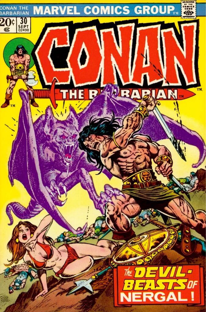 Conan The Barbarian #30 - Marvel Comics (30 - Sep 1973) comic book collectible - Main Image 1
