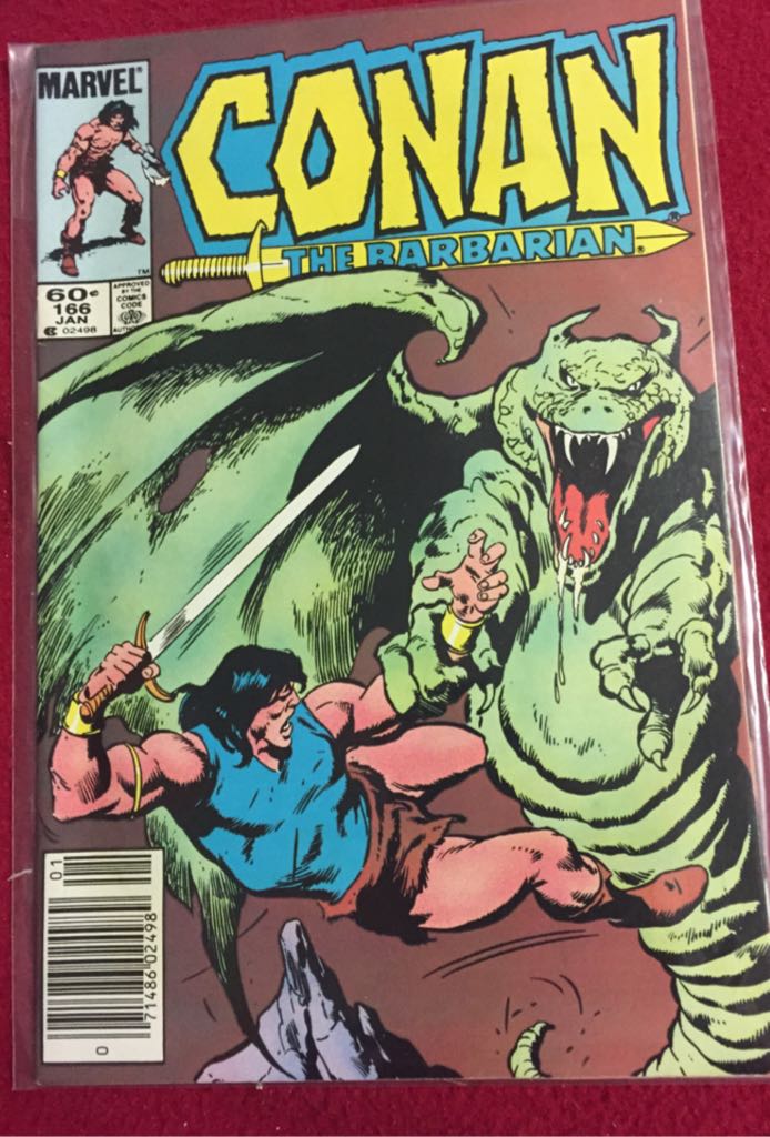 Conan The Barbarian - Marvel (166 - Jan 1985) comic book collectible - Main Image 1