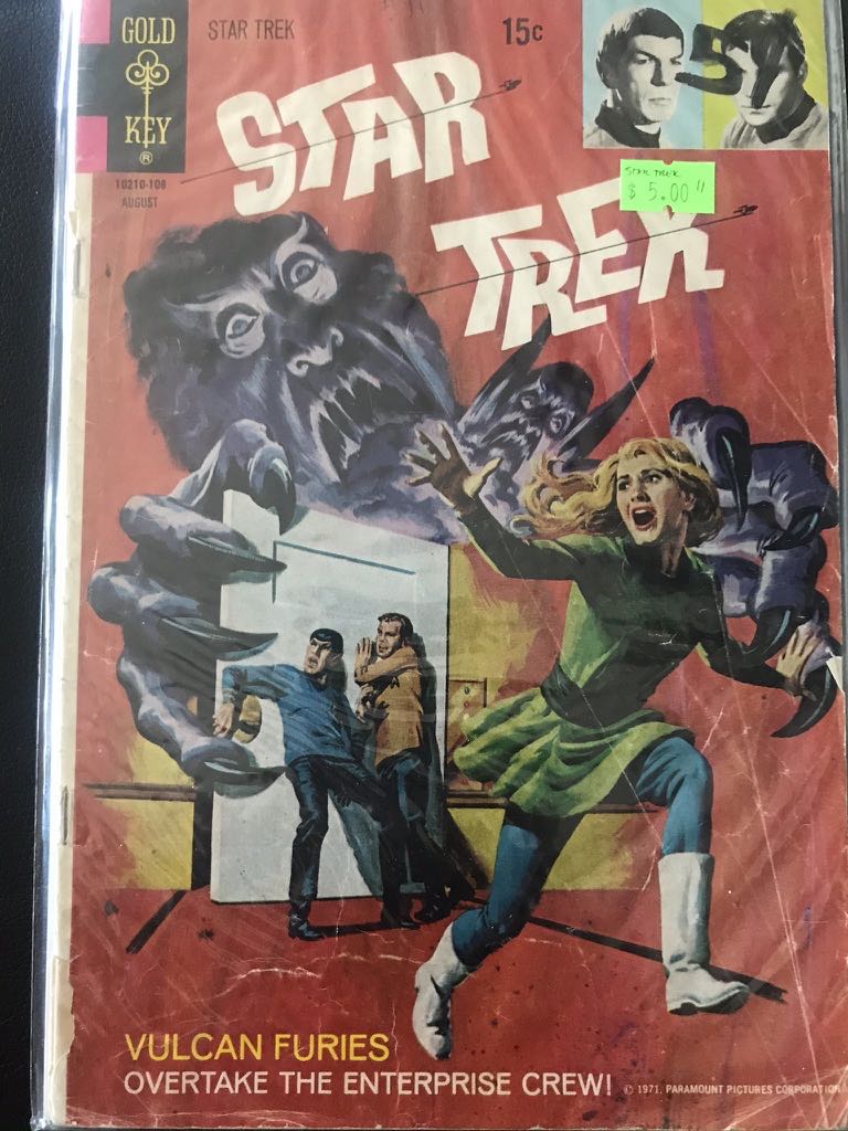 Star Trek #11 - Gold Key (11 - Aug 1971) comic book collectible [Barcode 033500902109] - Main Image 2