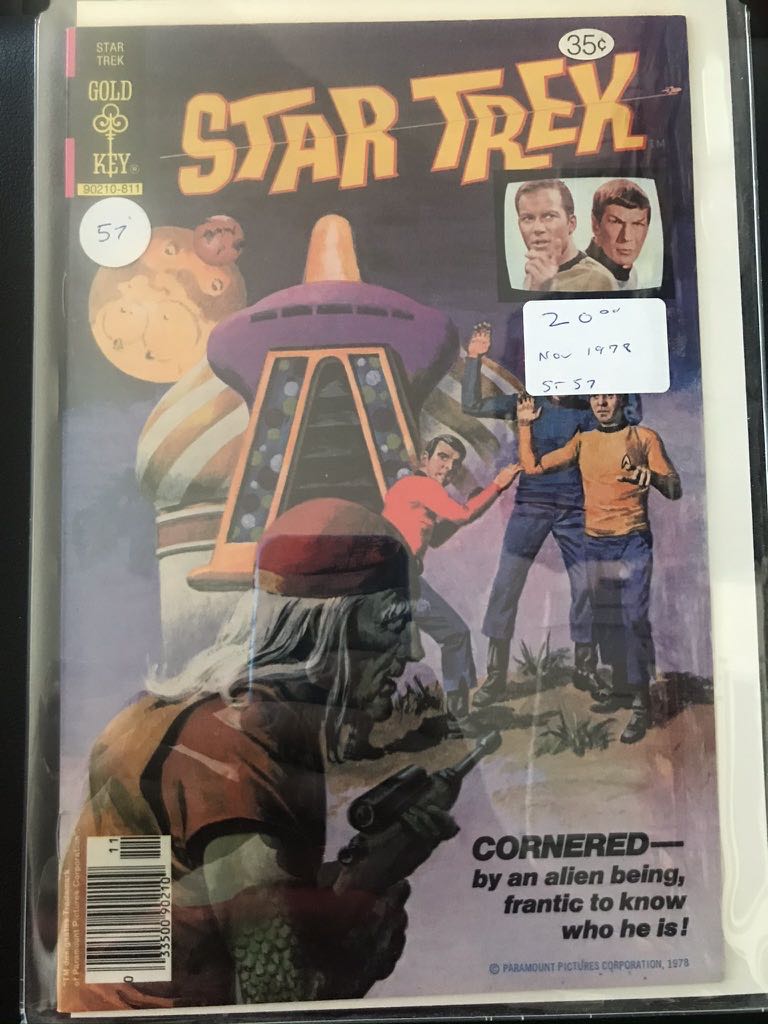 Star Trek GK - Gold Key (57 - Nov 1978) comic book collectible [Barcode 033500902109] - Main Image 2