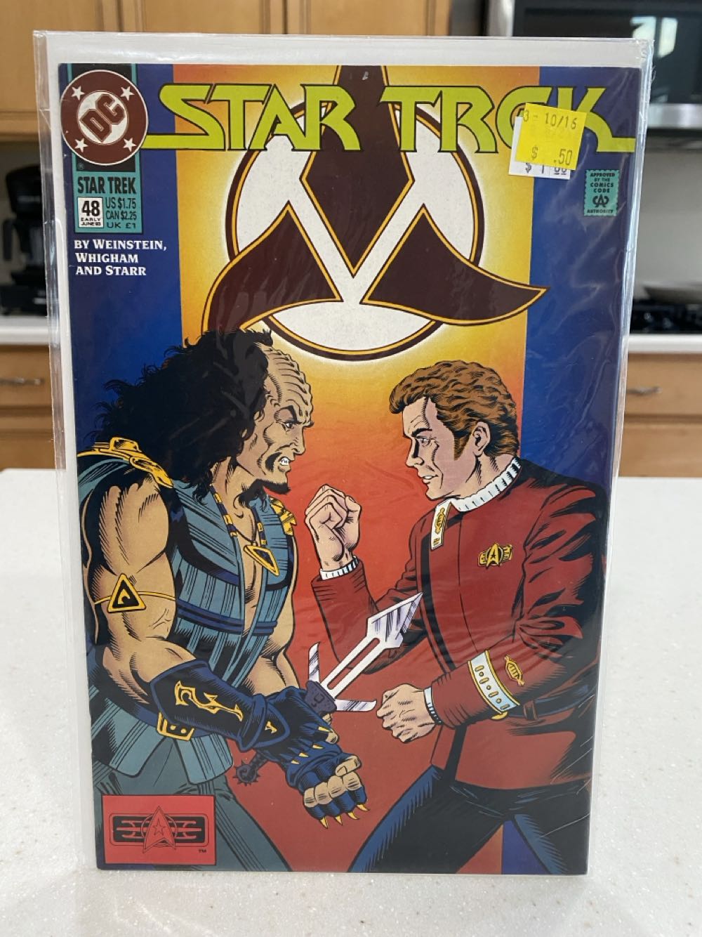 Star Trek - DC (48 - Jun 1993) comic book collectible [Barcode 033500902109] - Main Image 3