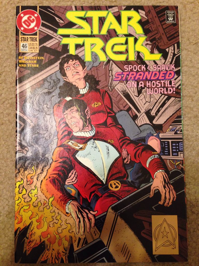 Star Trek • The Original Series - Vol. 2 - DC (46 - May 1993) comic book collectible [Barcode 033500902109] - Main Image 1