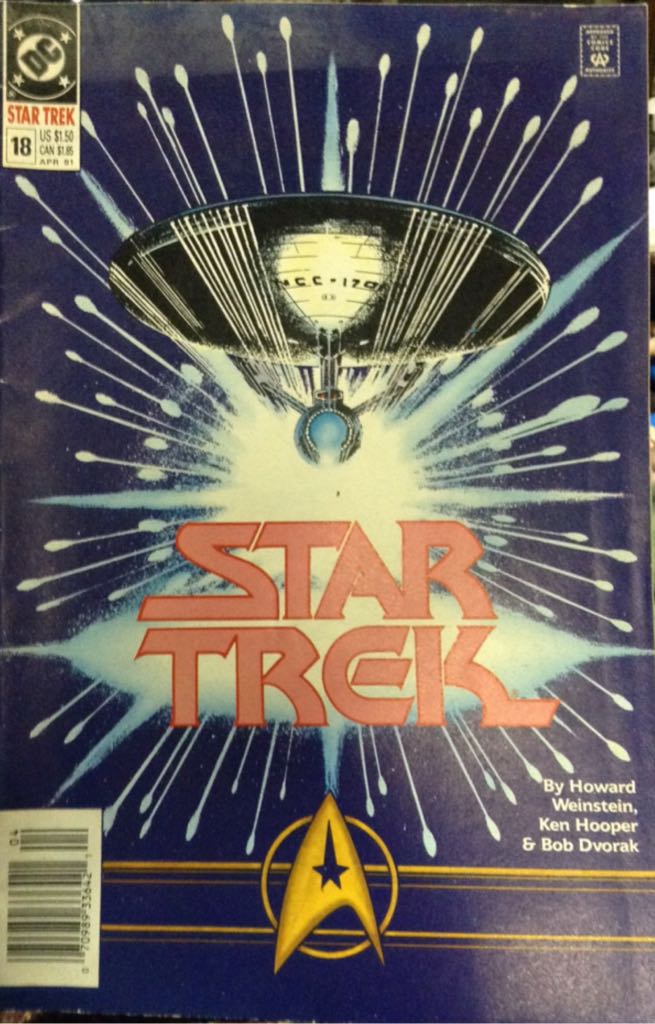 Star Trek • The Original Series - Vol. 2 - DC (18 - Apr 1991) comic book collectible [Barcode 070989336421] - Main Image 1