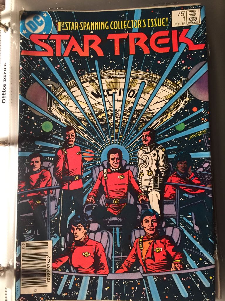 Star Trek - DC (01 - Feb 1984) comic book collectible [Barcode 070989336421] - Main Image 1