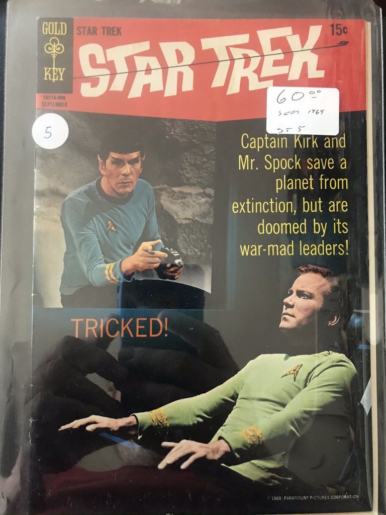 Star Trek - Gold Key (5 - 09/1969) comic book collectible - Main Image 3