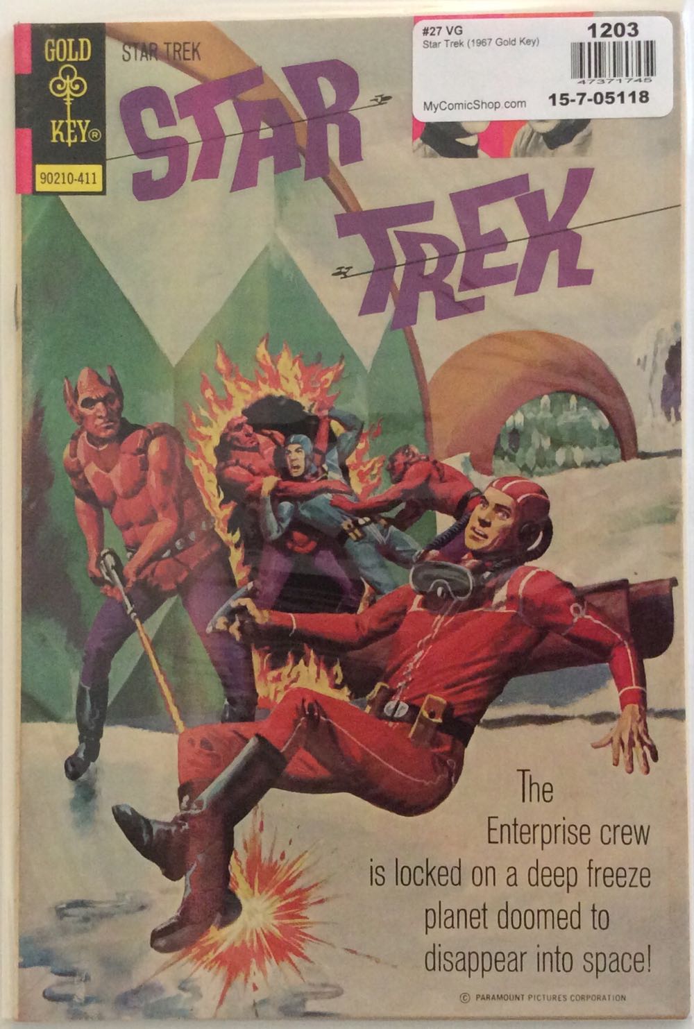 Star Trek - Gold Key (30 - May 1975) comic book collectible - Main Image 2