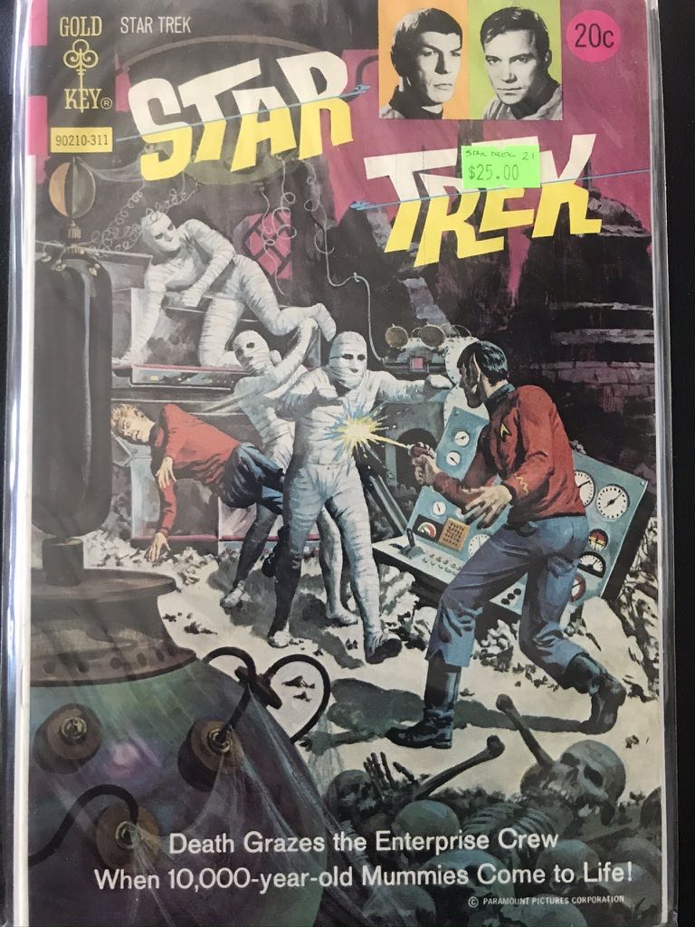 Star Trek - Gold Key (21 - Nov 1973) comic book collectible - Main Image 2