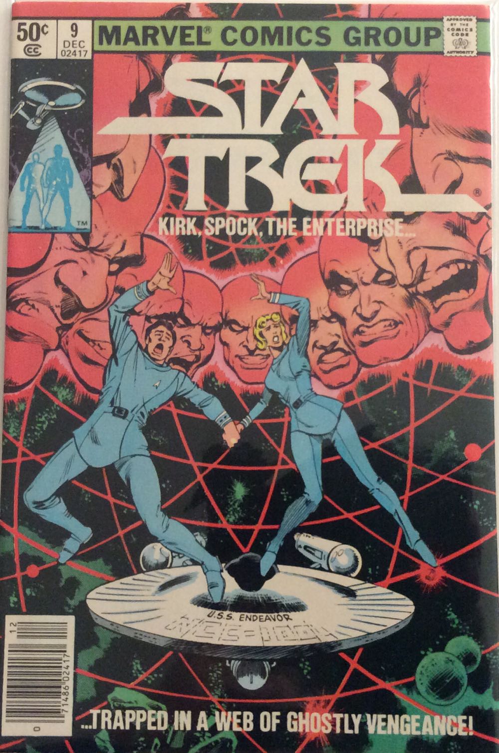 Star Trek - Marvel Comics (9 - Dec 1980) comic book collectible [Barcode 071486024170] - Main Image 2