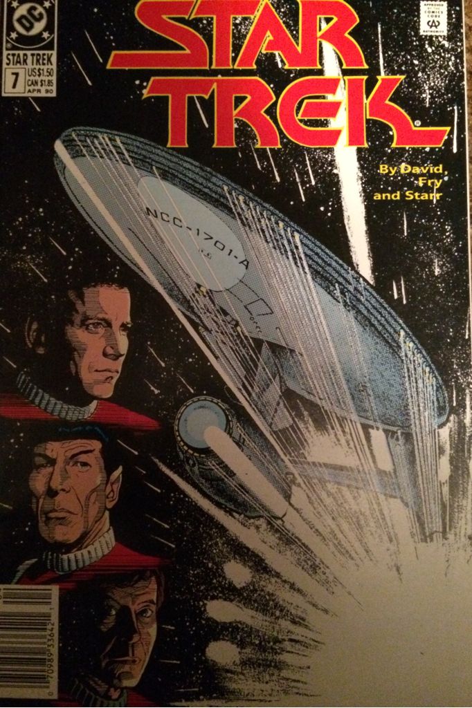 Star Trek (7 - 04/1990) comic book collectible - Main Image 1