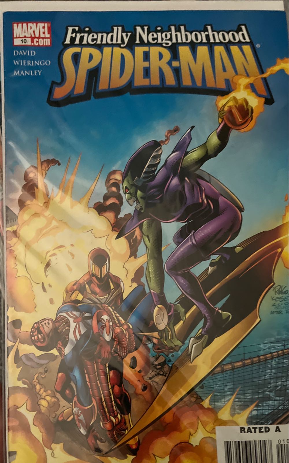 Friendly Neighborhood Spider-Man - Marvel Comics (21 - Aug 2007) comic book collectible [Barcode 75960605704702111] - Main Image 4