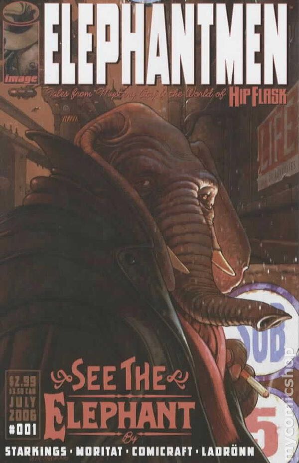 Elephantmen - Scout Comics (5,6,6,21,32,62, - Jul 2021) comic book collectible - Main Image 1