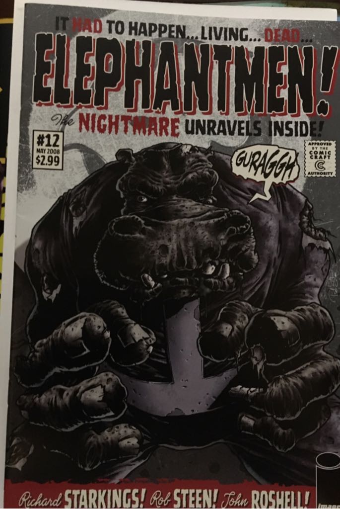 Elephantmen  (12 - May 2008) comic book collectible [Barcode 709853004035] - Main Image 1