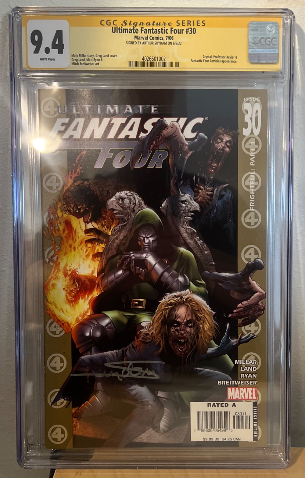 Ultimate Fantastic Four - Marvel Comics (30 - Jul 2006) comic book collectible [Barcode 75960605499203011] - Main Image 2