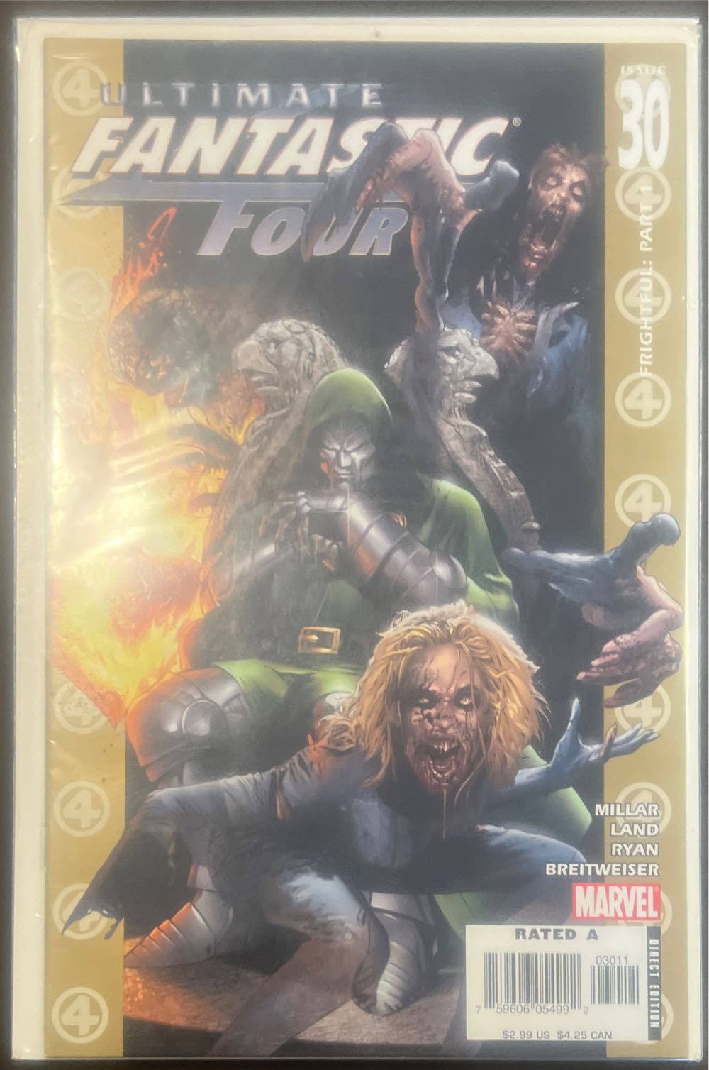 Ultimate Fantastic Four - Marvel Comics (30 - Jul 2006) comic book collectible [Barcode 75960605499203011] - Main Image 3