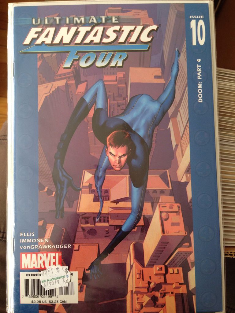 Ultimate Fantastic Four  (10) comic book collectible [Barcode 75960605499200711] - Main Image 1