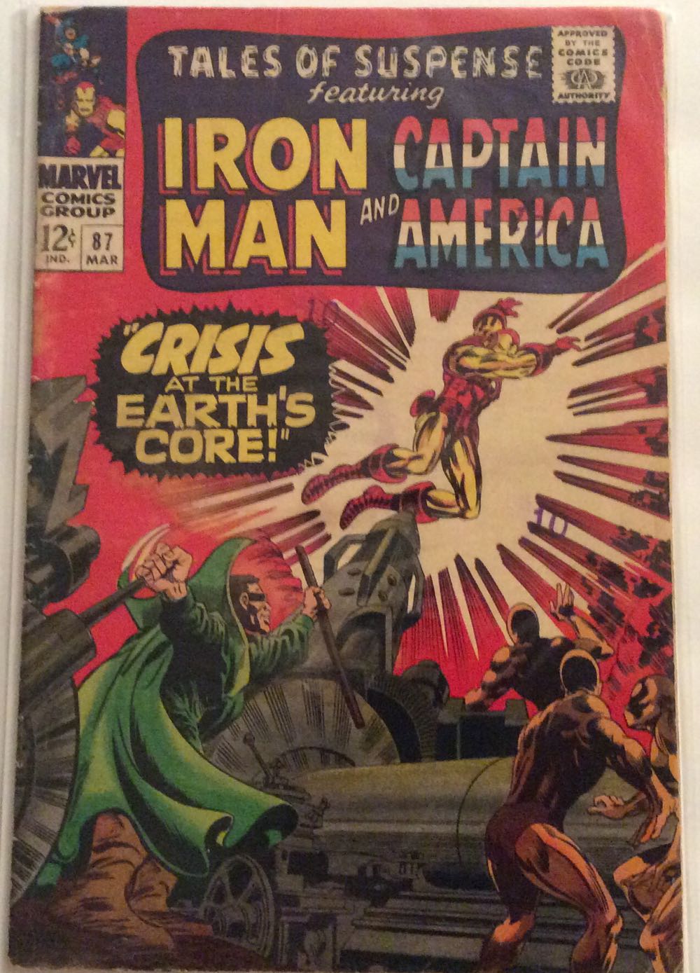 Tales of Suspense - Marvel Comics Group (87 - Mar 1967) comic book collectible [Barcode 852741963] - Main Image 2