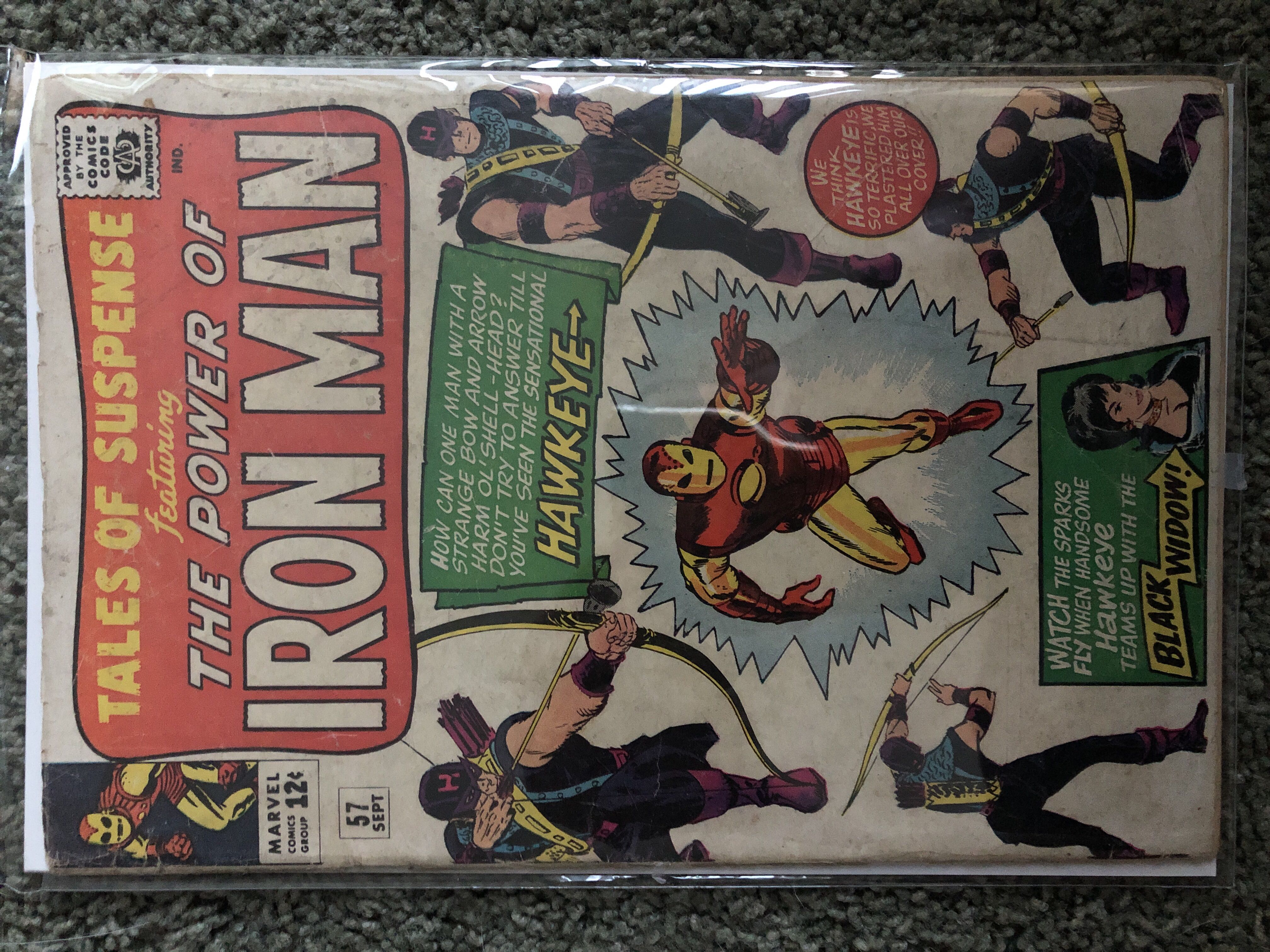 Tales Of Suspense - Marvel Comics (57 - Sep 1964) comic book collectible [Barcode 741258665] - Main Image 2