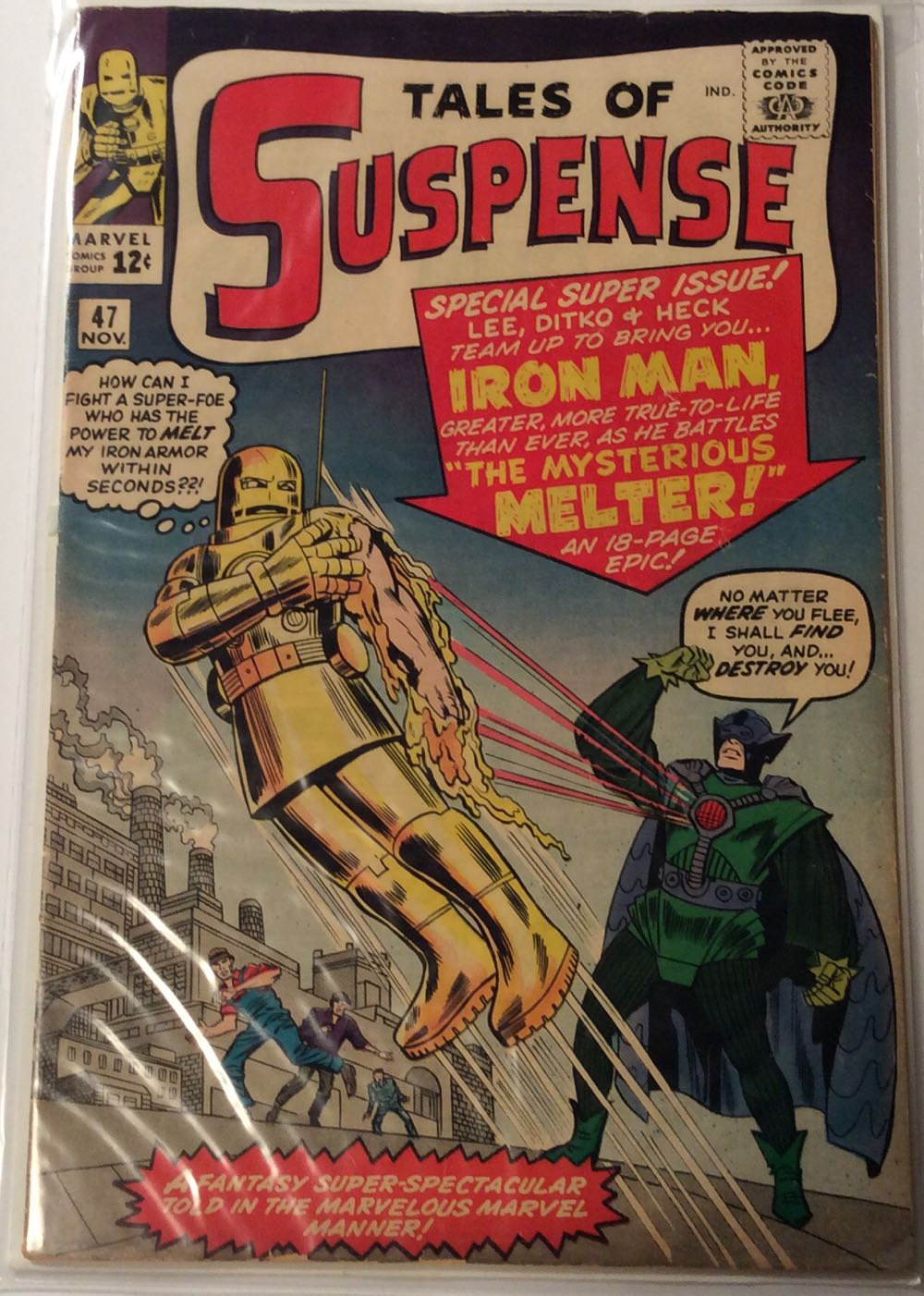 Tales Of Suspense - Marvel (47 - Nov 1963) comic book collectible [Barcode 4155552666] - Main Image 2