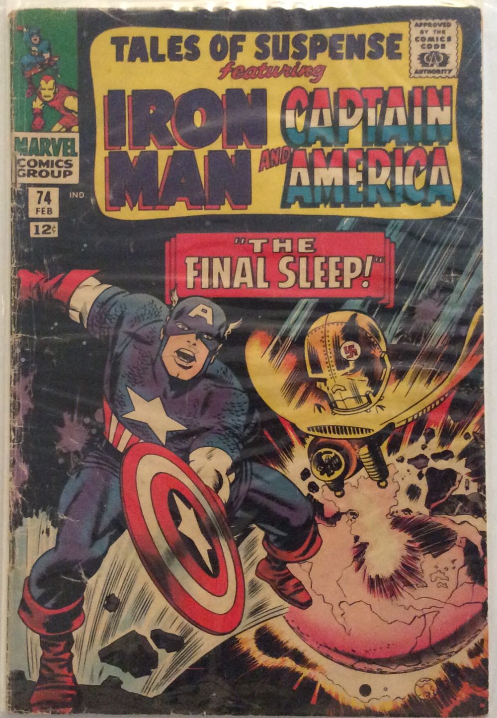 Tales Of Suspense - Vista Publications Inc. (74 - Feb 1966) comic book collectible [Barcode 8555114256] - Main Image 2