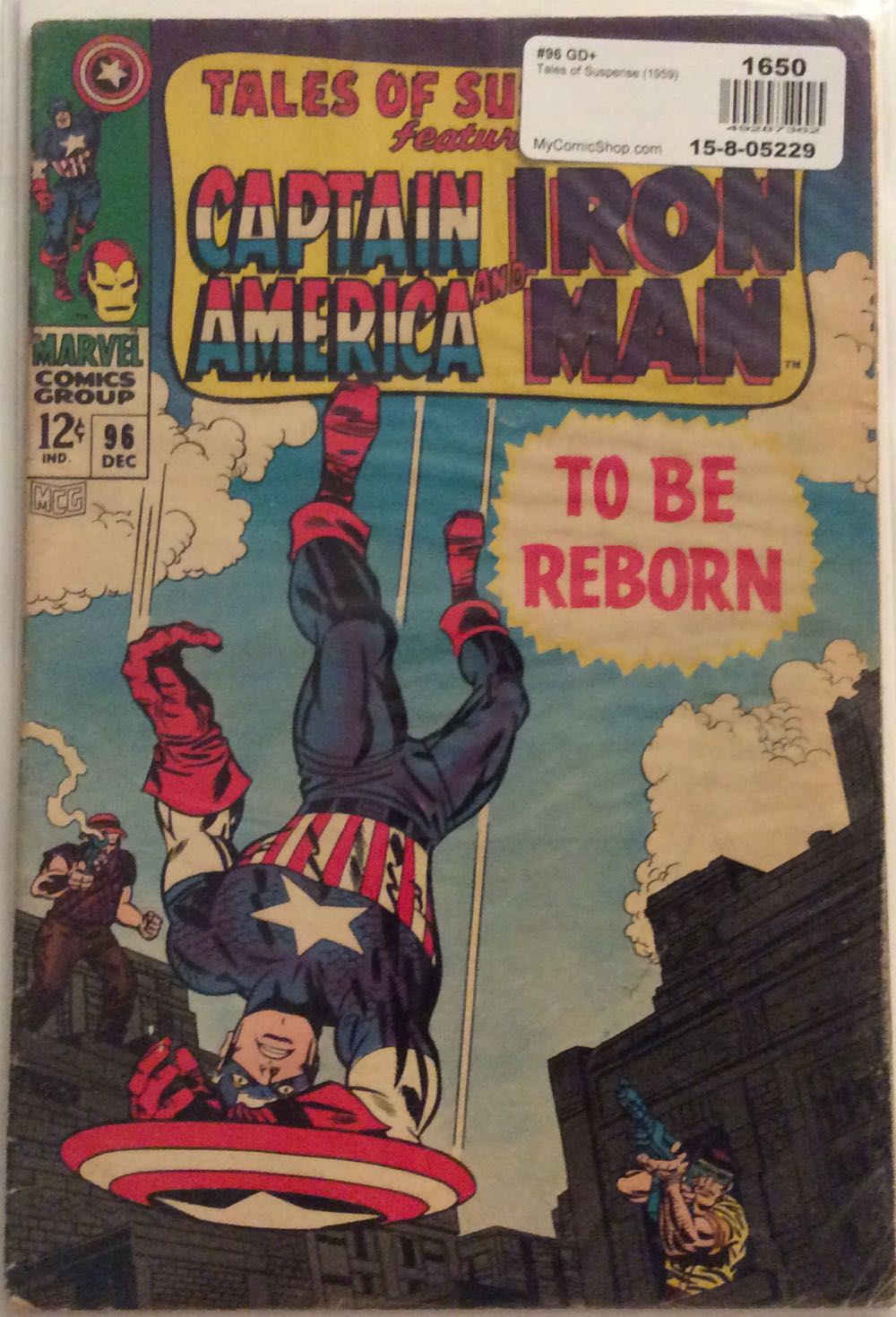 Tales of Suspense - Marvel Comics (96 - Dec 1967) comic book collectible - Main Image 3