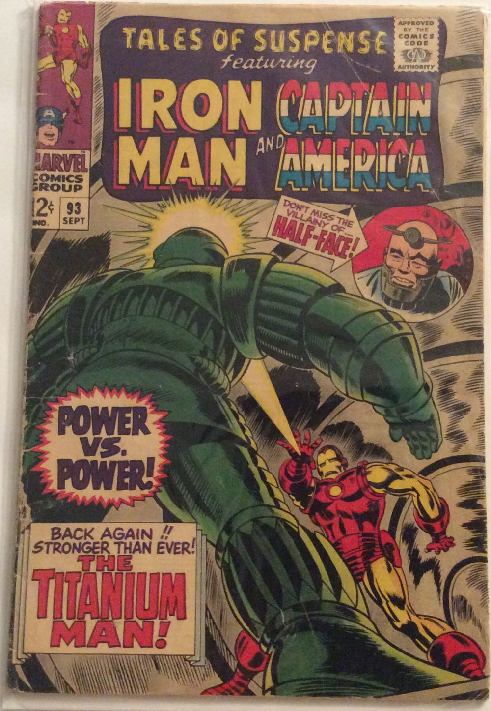 Tales of Suspense - Marvel Comics (93 - Sep 1967) comic book collectible - Main Image 3