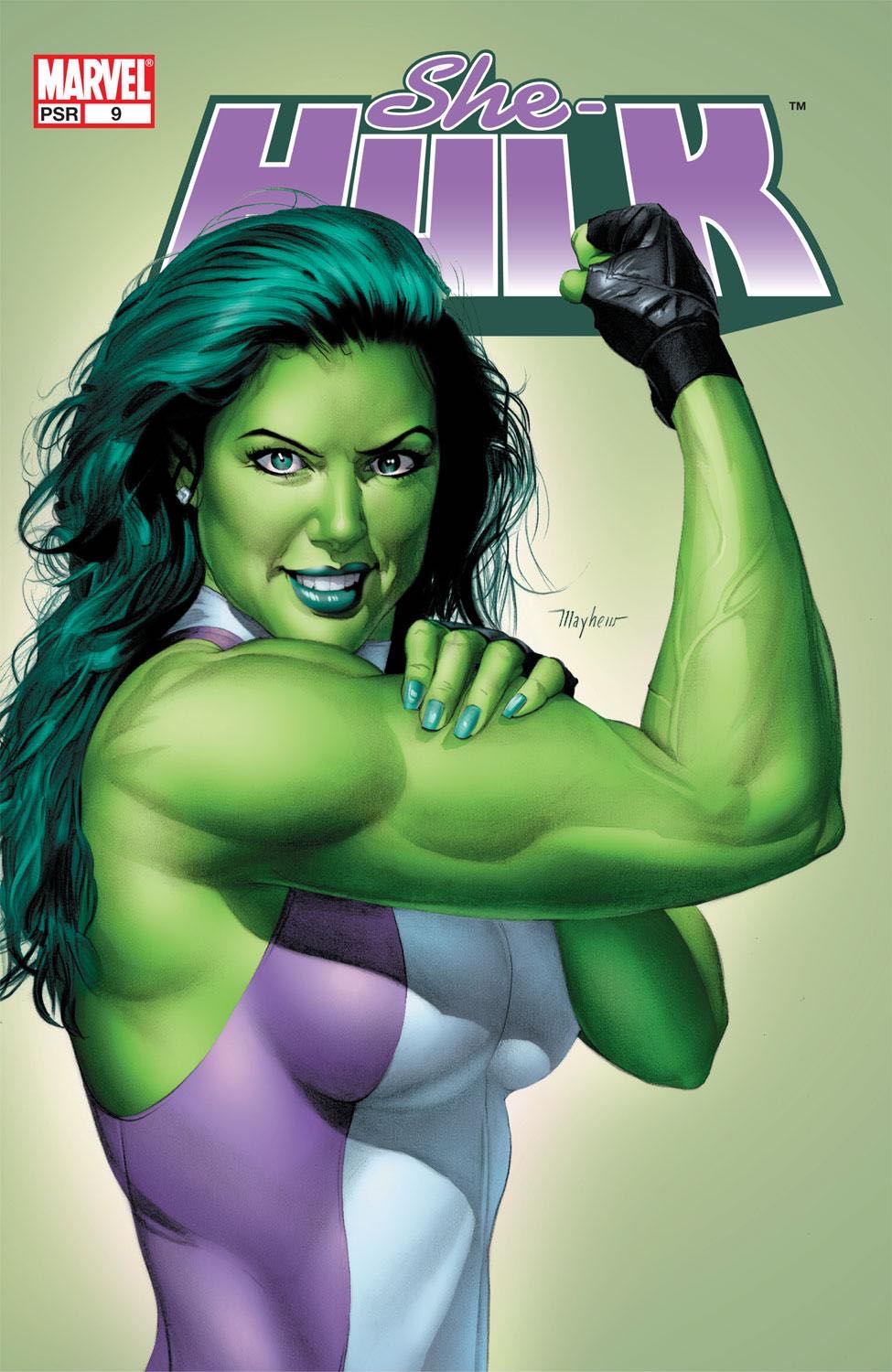 She-Hulk - Marvel Comics (9) comic book collectible [Barcode 759606055272] - Main Image 2