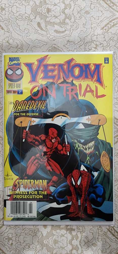 Venom: On Trial - Marvel Comics (2 - Apr 1997) comic book collectible [Barcode 009281037408] - Main Image 2