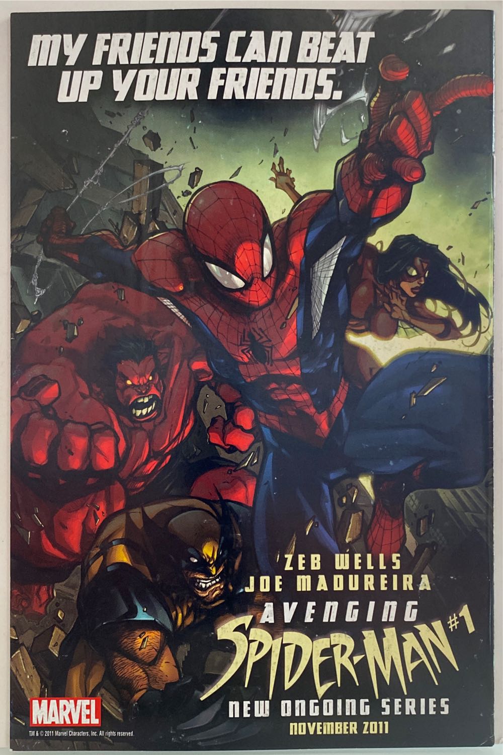 Venom - Marvel Comics (8 - Dec 2011) comic book collectible [Barcode 75960607565200811] - Main Image 2