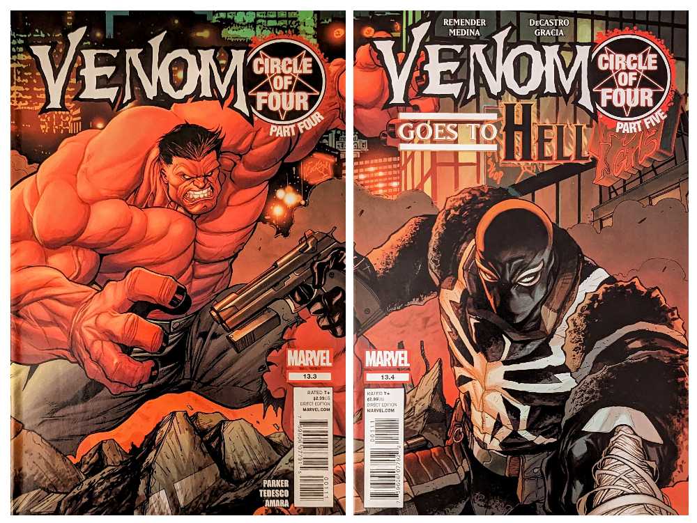 Venom (2011-2013) - Marvel (13.4 - Apr 2012) comic book collectible [Barcode 75960607792200111] - Main Image 4