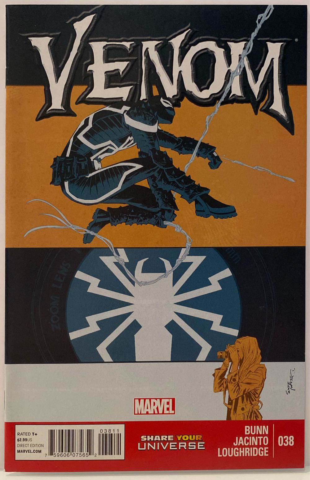 Venom - Marvel (38 - Sep 2013) comic book collectible [Barcode 75960607565203811] - Main Image 2