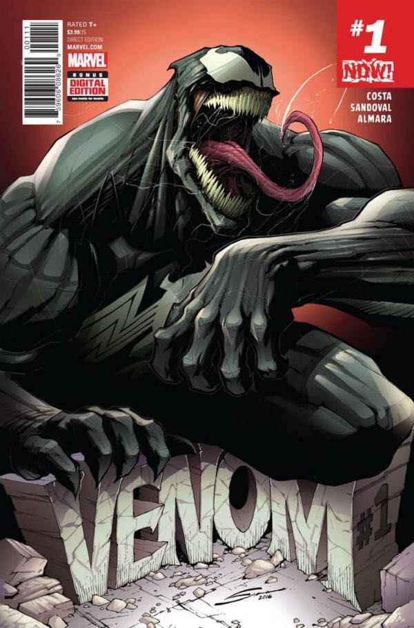 Venom Vol. 3 - Marvel (1 - Jan 2017) comic book collectible [Barcode 75960608626900111] - Main Image 1