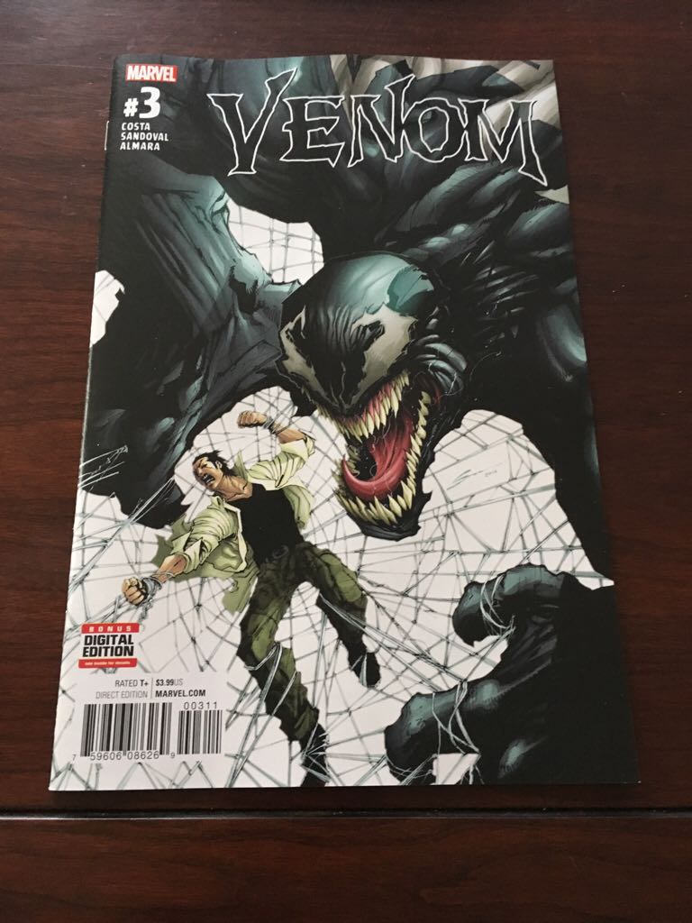 Venom - Marvel (146 - Mar 2017) comic book collectible [Barcode 759606086269] - Main Image 1