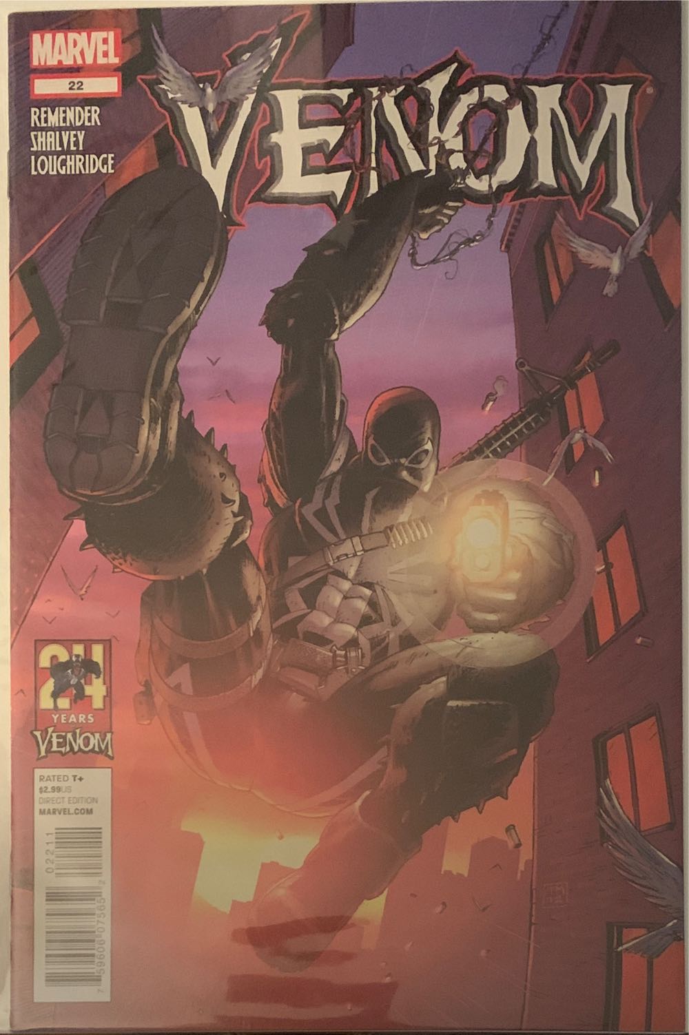 Venom Vol. 2 - Marvel (22 - Aug 2012) comic book collectible [Barcode 75960607565202211] - Main Image 2