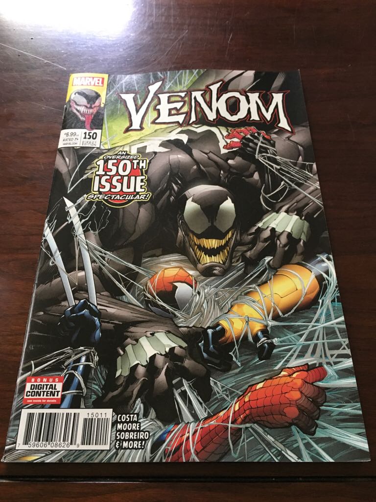 Venom - Marvel (150 - Jul 2017) comic book collectible [Barcode 759606086269] - Main Image 1