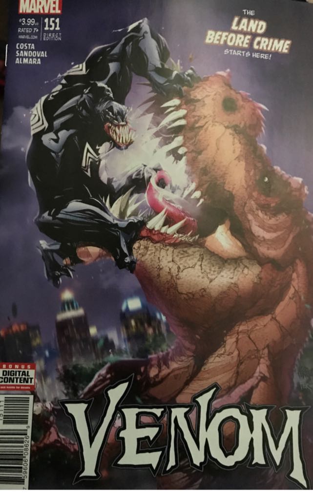 Venom (Vol. 3) - Marvel Comics (151 - Aug 2017) comic book collectible [Barcode 75960608626915111] - Main Image 1