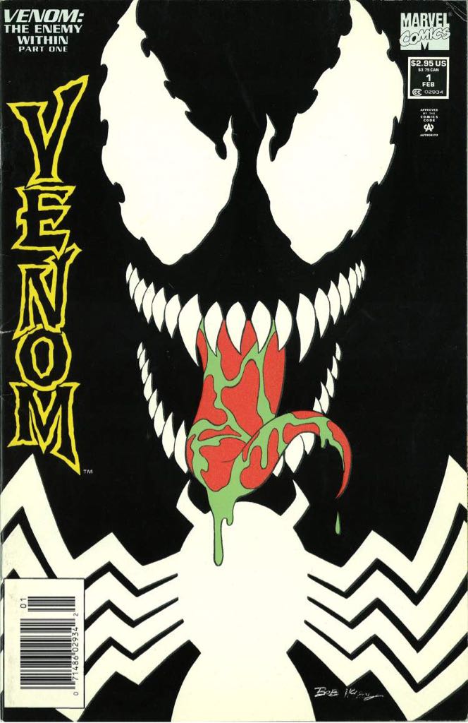 Venom: The Enemy Within #1 - Marvel (1 - Feb 1994) comic book collectible [Barcode 75960602934100111] - Main Image 1
